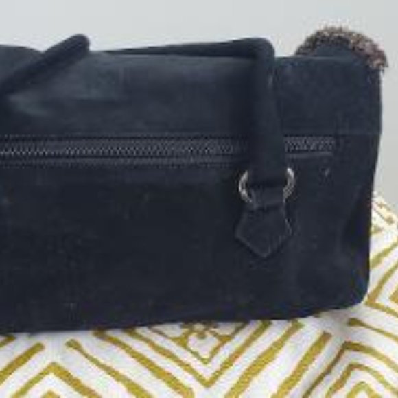 Stuart Weitzman Vintage Suede Satchel - Picture 2 of 8